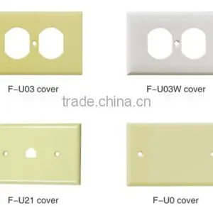 Gold Silver Color European Light Waterproof Socket Cover thumbnail-3