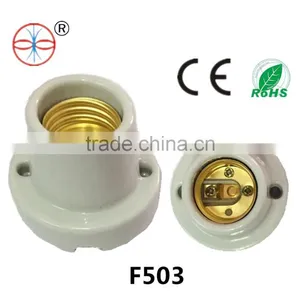 F503 E27 Porcelain Lamp Holder thumbnail-1
