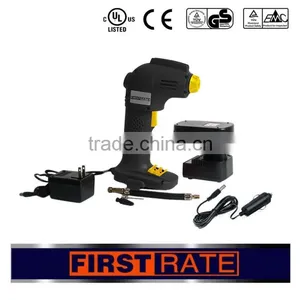 Cheap Wholesale Portable Rechargable 9.6V 14.4V 18V Air Compressor 12 24 Volt thumbnail-1