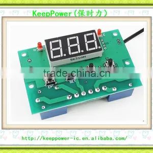 XH-W1505 Hot and Cold Automatic Switching 2 Relay Output Temperature Adjustable Automatic Thermostat Controller thumbnail-1