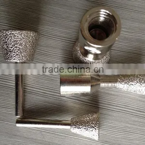 Vacuum Brazed Diamond Carving Bit Burr for Stone thumbnail-1