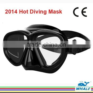 Popular Professional Diving Mask, Tempered Glass Mask(MK-500) thumbnail-1