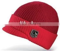 Knitted Hat With Logo thumbnail-1