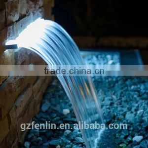 Factory Wholesale Pool Water Curtain and Spa Stainless Steel Waterfall thumbnail-1