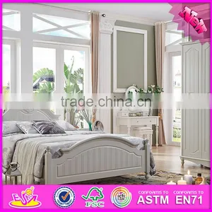 2016 Wholesale Fashion Children Wooden Full Size Bunk Beds W08H032 thumbnail-5