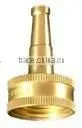 Garden Brass Water Nozzle Adjustable Spray Straight Water Jet to Hollow Spray thumbnail-1