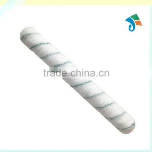 High Quality Microfiber With Single Green Stripe Paint Roller Cover Paint Roller Sleeve thumbnail-1
