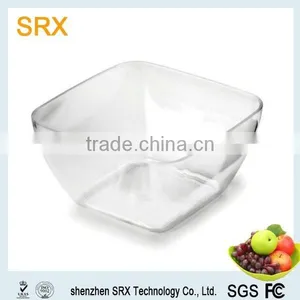 24 CUSTOM SMALL Plastic Bowls,square Dessert Plastic Bowl,24 CUSTOM SMALL Square Dessert Plastic Bowl thumbnail-1