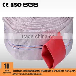 50mm 65mm 80mm Fire Fighting Layflat Fire Hose/ PVC Lining Hose for Fire Fighting thumbnail-1