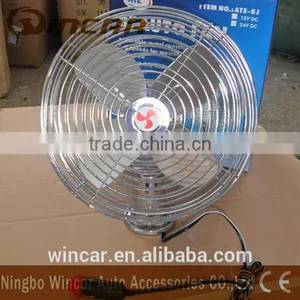 DC 12v / 24v Clip Car Fan With Swith By Ningbo thumbnail-3