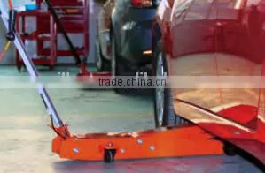 Air Hydraulic Long Floor Jack Pneumatic Long Chassis Trolley Jack 2 Ton 5 Ton 10 Ton thumbnail-2