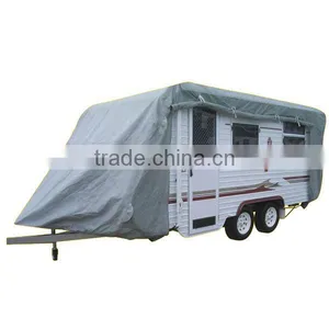 Excellent Non-Woven Waterproof Caravan Car Parking Auto Cover Car thumbnail-1