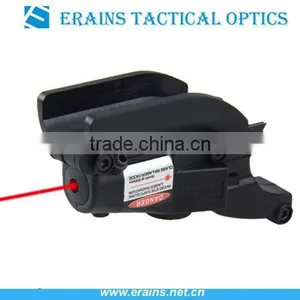 Tactical Red Dot 635nm Compact Rail Laser Sight Weaver for Gun Rifle Pistol (ES-BR-LS17R) thumbnail-1