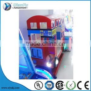 Kiddie Rides LonDon Bus Red Double Decker Bus Coin Operated Car Arcade Game Machine thumbnail-2