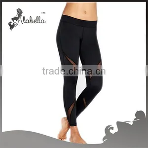 High Quality Nylon Spandex Custom Womens Fitness Leggings thumbnail-1