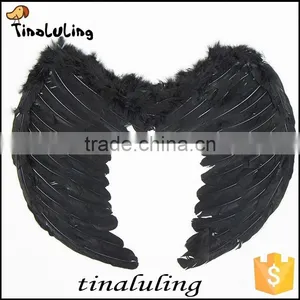 Customized Handmade Large Ostrich Feather Wings for Party thumbnail-5
