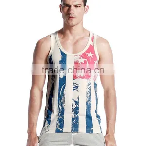 Breathable New Style Printed Golds Gym Vest thumbnail-1