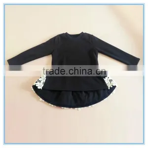 Fancy Chldren Girls Autumn and Winter Dresses Girls Long-sleeved Dress Party Dresses thumbnail-5