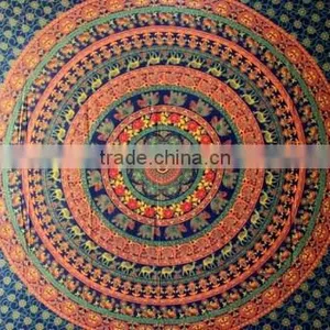 Hippie Tapestry Mandala Tapestry Wall Hanging thumbnail-1