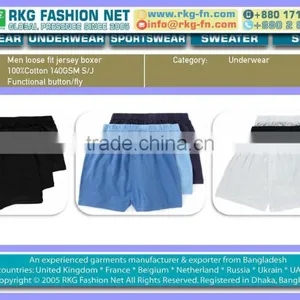 Men Loose Fit Jersey Boxer thumbnail-1