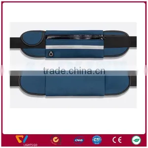 Adjustable Comfortable Neoprene Reflective Universal Outdoor Waterproof Belt Waist Bag thumbnail-2