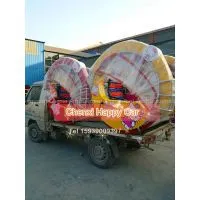 Outdoor Theme Park Amusement Rides 2 Big Wheel Racing Kiddie Car for Sale thumbnail-1