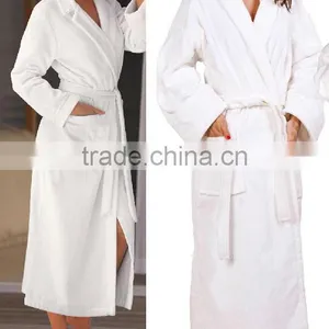 100% Cotton Hotel Luxury Terry Cloth Towel Bathrobe Spa thumbnail-3
