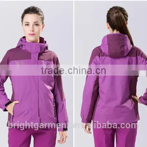 Hot Sale Man and Women Outdoor Windproof Waterproof Softshell Winter Jacket thumbnail-1