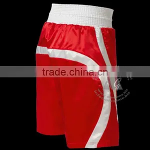Red Boxing Short Trunk thumbnail-2
