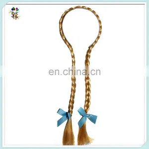 Oktoberfest Dutch Dorothy Bavarian Beer Girl Black Hair Braided Headbands HPC-0120 thumbnail-2