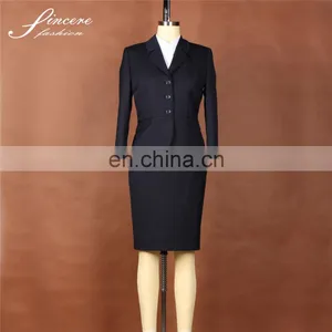 Ladies Wool/Polyester Blazers Women Suits Fancy Suits for Women thumbnail-3