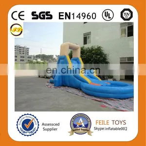 Inflatable Pool Slide Inflatable Wet and Dry Slide Inflatable Blue Water Slides thumbnail-1