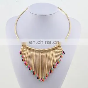 Brass Chokar Fashion Necklace thumbnail-1