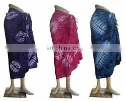 Sarong Rayon Pareo Any Colours India thumbnail-2