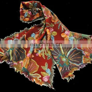 (SUPER DEAL)PURE WOOL SHAWL thumbnail-1