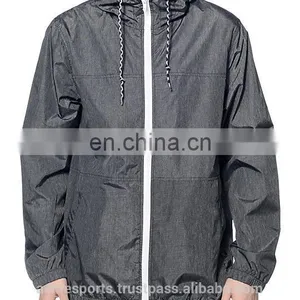 Wind Breaker Jacket - 2017 Mens Rain Jacket Wholesale Wind Breaker,nylon Windbreaker, Soft Nylon Windproof Jacket thumbnail-1