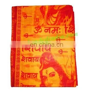 Yoga Scarves, Material : Cotton, Size 166x83 CM. thumbnail-1