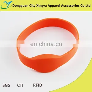Various Shape 13.56MHz NFC Silicone Wristband/Bracelet for Promotion/Security thumbnail-1