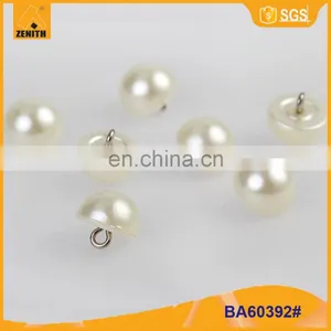 ABS Pearl Button Shank Button BA60392 thumbnail-1
