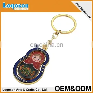 2016 Top Quality Personalized Souvenir Spinning Keychain thumbnail-2