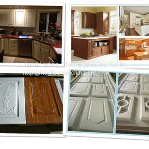 Automatic PVC Film Vacuum Membrane Press Machine for Wood Cabinet Door thumbnail-5