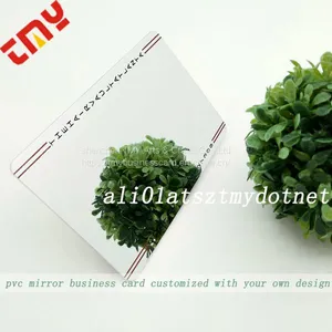 Custom Pvc Mirror Finish Business Card Gold Foil Printing,Printing Business Card Credit Card Size Plastic Mirror thumbnail-1