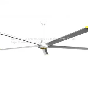 Aluminum Alloy Blade 12ft-24ft Hvls Air Cooler Industrial Large Ceiling Fan thumbnail-1