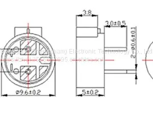 Electromagnetic Passive Buzzer Scb9630 thumbnail-3