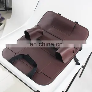 Customized pu Leather Car Seat Back Organizer With Lots of Pockets thumbnail-3