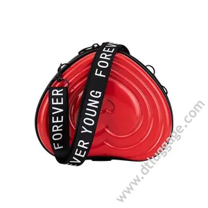 Heart-Shaped Hard Shell Beauty Case for Cosmetic Make up thumbnail-4