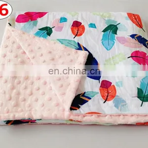 Baby Flannel Blanket Cartoon Animal Toddler Spring Summer Bubbles Blanket Bedding Wrap 10Styles thumbnail-4