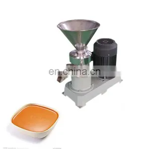 Commercial Small Scale Pepper Chilli Ginger Paste Hummus Grinder Shea Peanut Butter Grinding Machine Price thumbnail-1