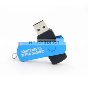 Hot Selling Metal Pendrive USB Flash Drive2.0 3.0 Swivel U Disk32gb64gb128gb thumbnail-3
