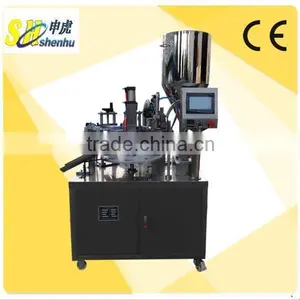 Small Hotel Toothpaste Tube Filling Sealing Machine thumbnail-1